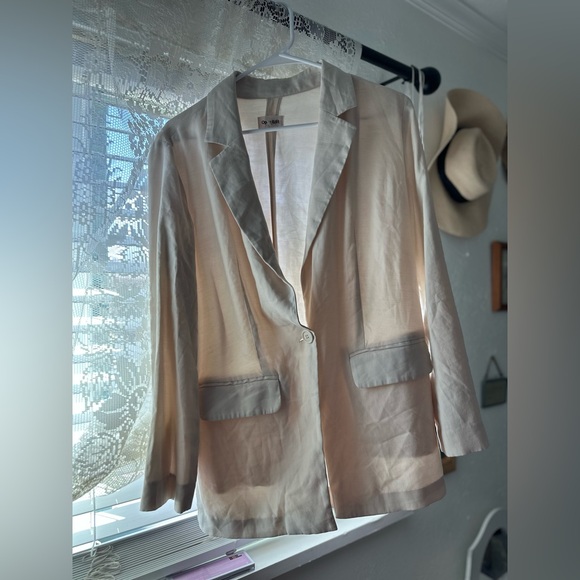 Open Edit women’s blazer light weight rayon size XS - Picture 10 of 16